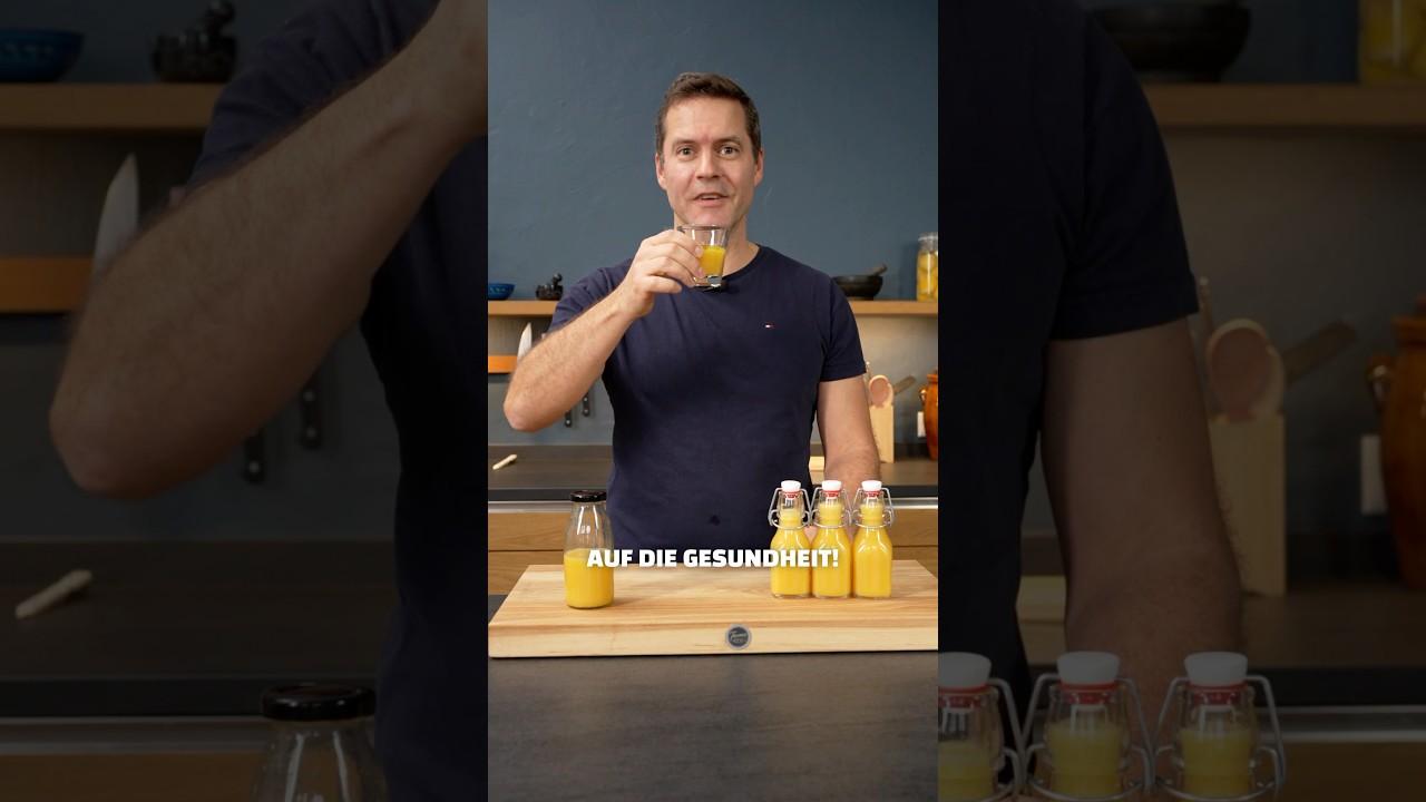 Ingwer Shot Rezept: Die Einfachste Variante Für Zuhause
